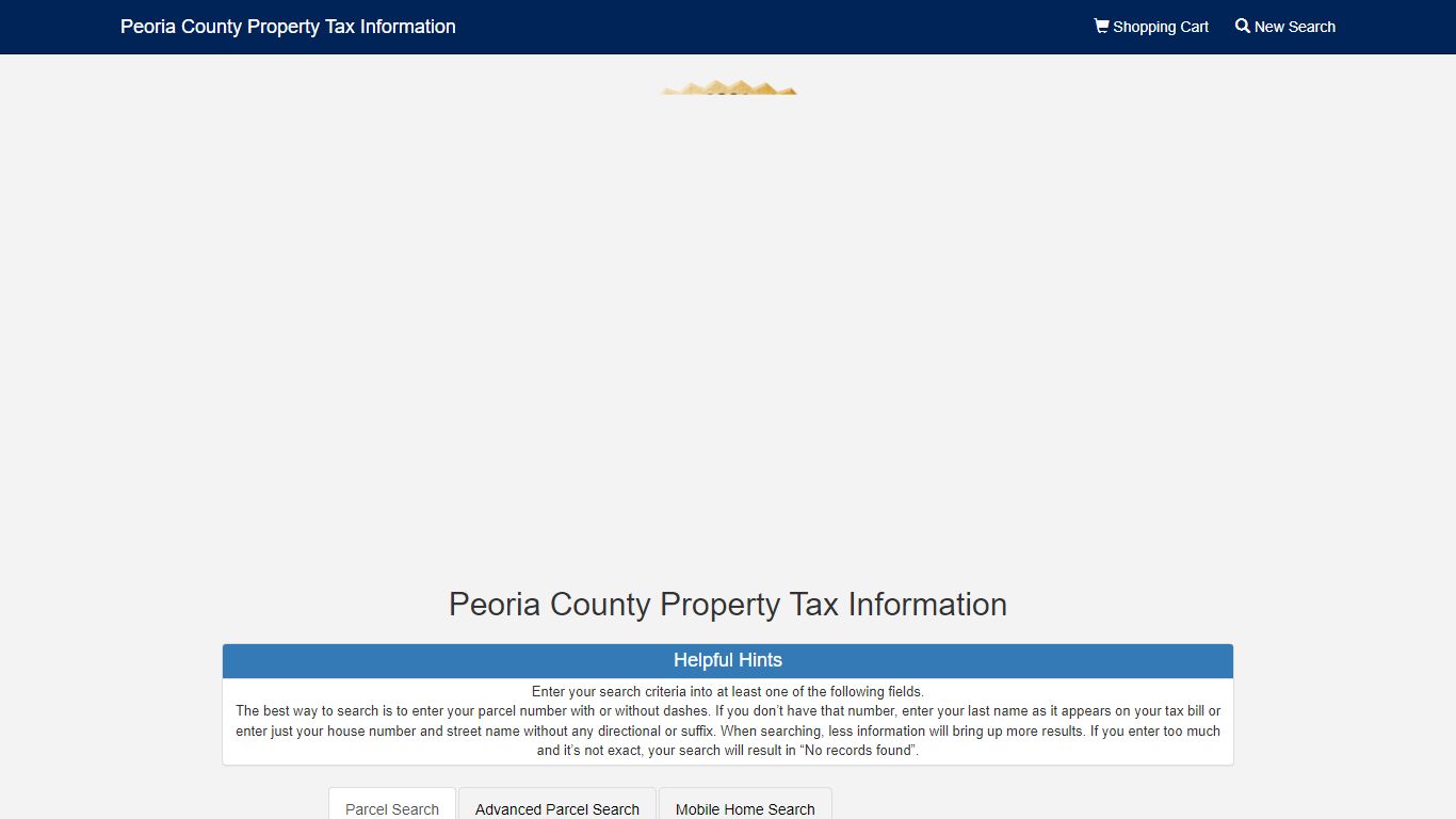 Peoria County Property Tax Information